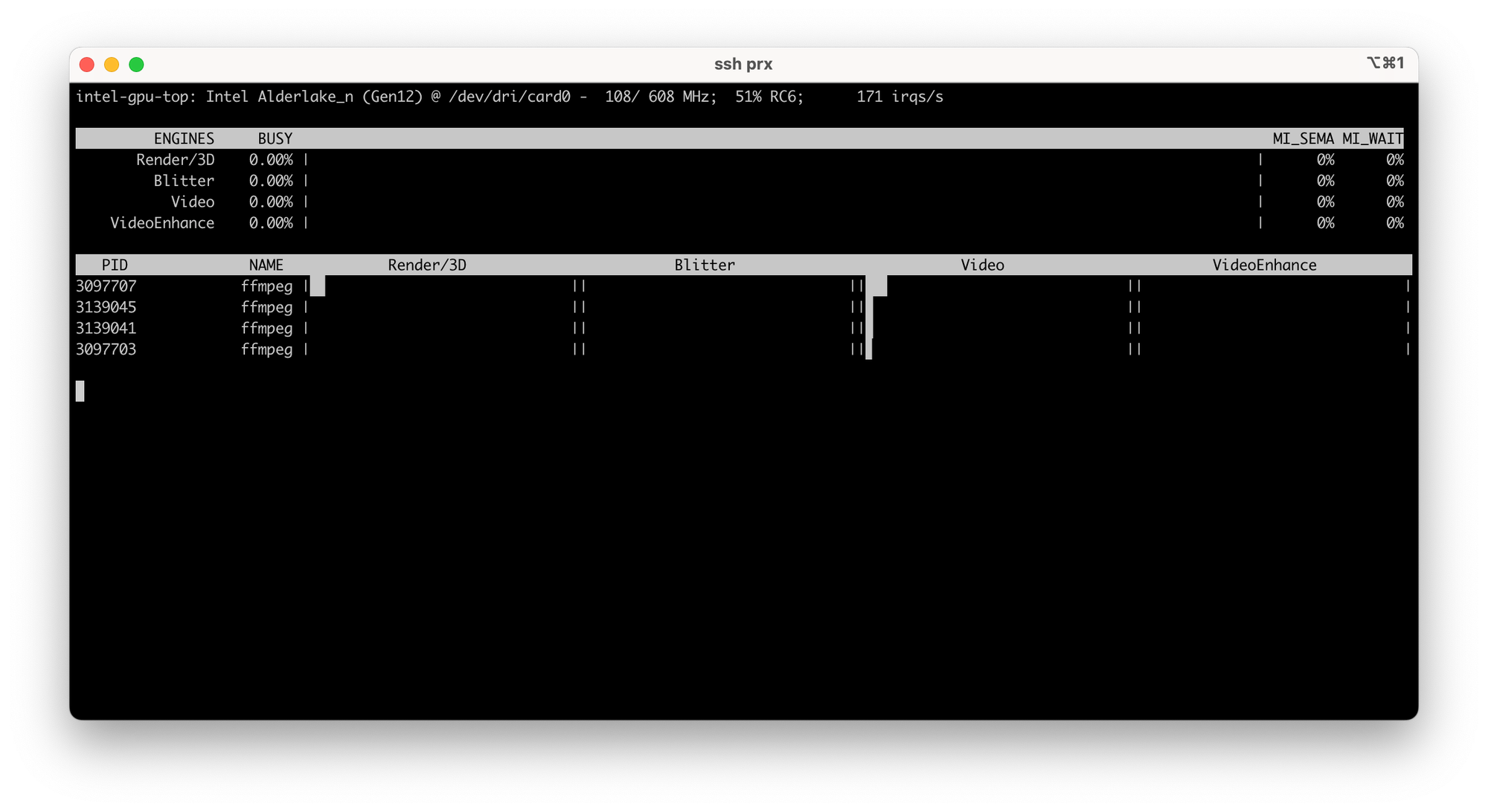 Record 4K camera stream using GPU transcoding with Frigate and Go2RTC